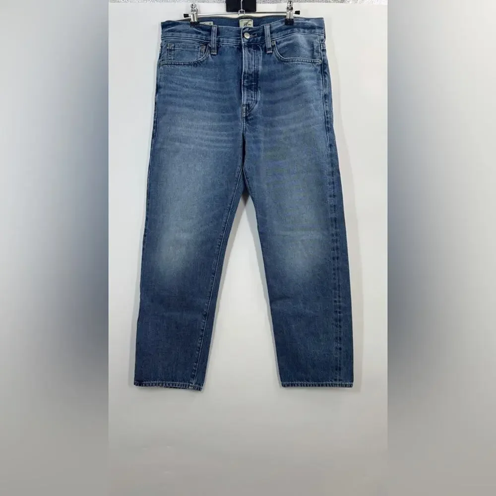 J.Crew Classic jean in medium wash Japanese selvedge denim 31/30